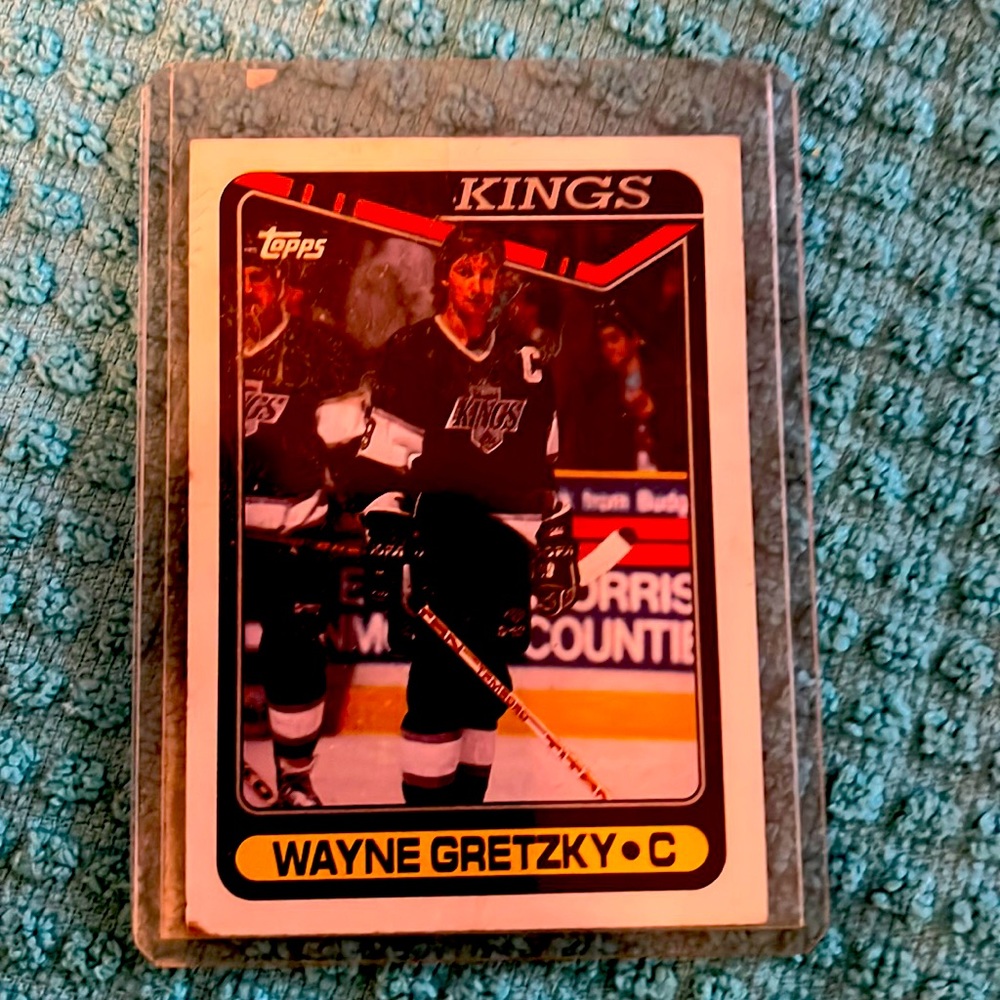1989 -90 Topps Wayne Gretzky Hockey Card